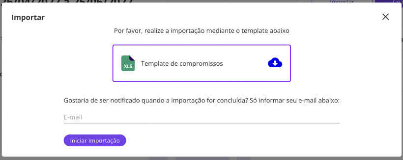 compromissos-agenda-importar-importacao-acoes-em-lote-portal-dayway